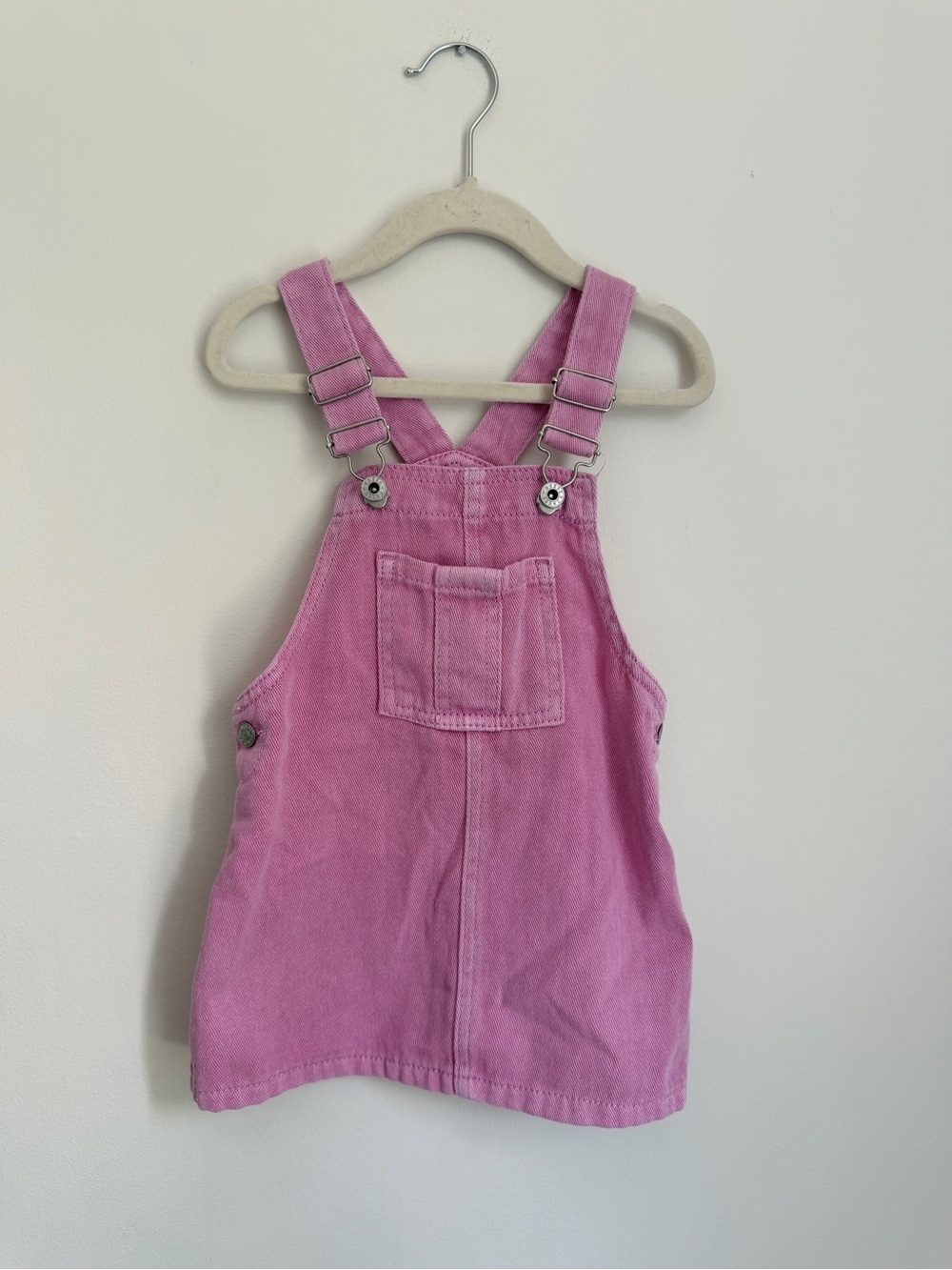 Gagou Tagou Pinm Denim Overall Dress (Size 2T)